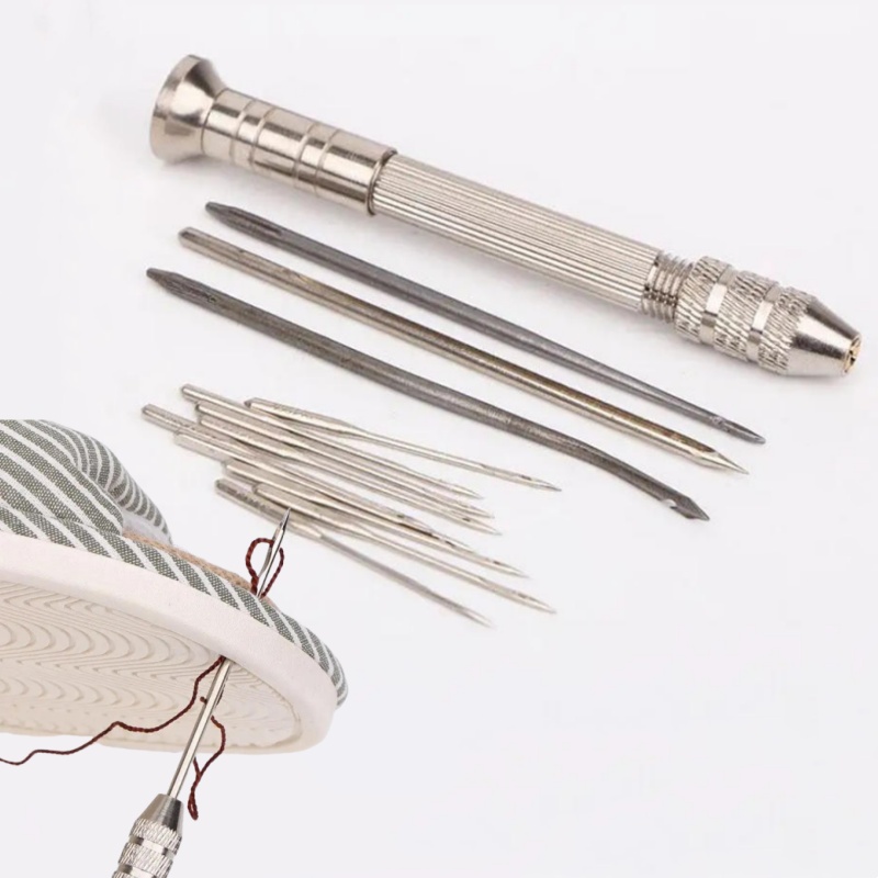 Punch Needle Kit - Deri Dikiş Bız Tamir Takımı -