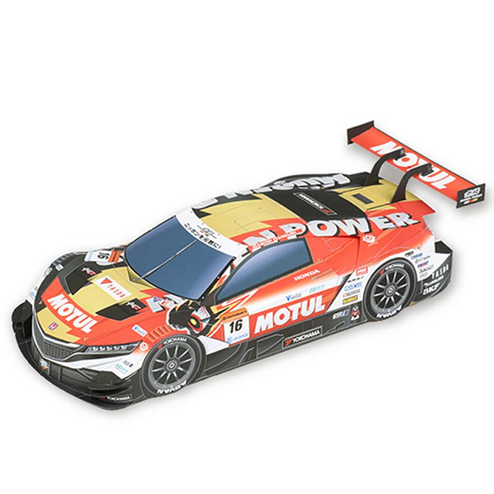 Art Craft With Cardboard - WRC 2018 NSX-GT 1:24 Kağıt Model