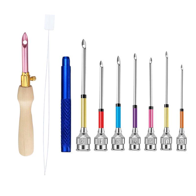 Punch Needle Kit - 1-17 adet yumruk iğne aracı kiti