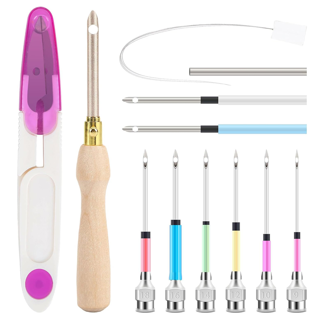 Punch Needle Kit - 13 adet yumruk iğne kiti ayarlanabilir