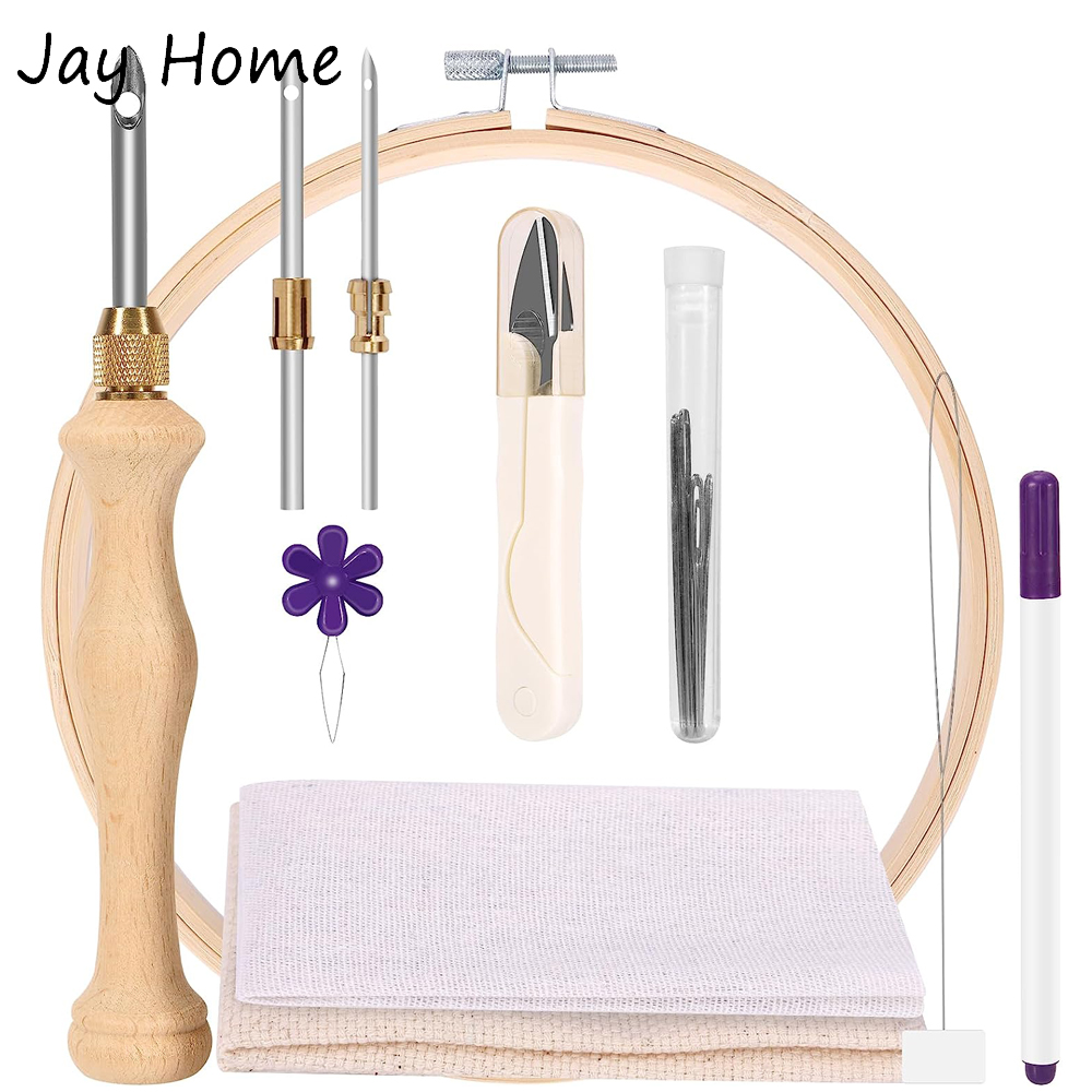 Punch Needle Kit - Punch İğne Başlangıç Kiti ile Nakış