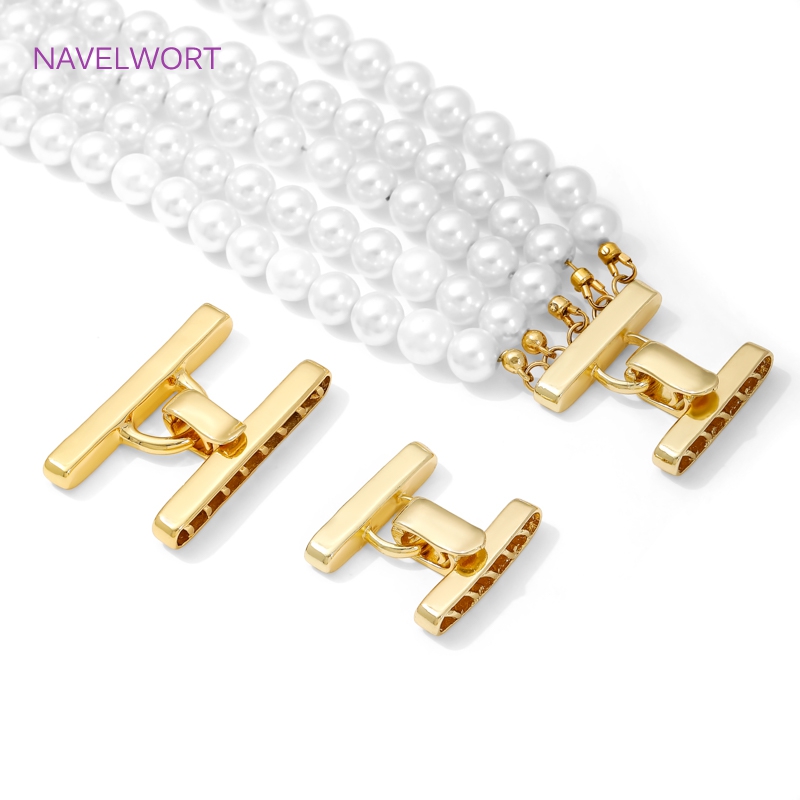 Art Craft Ideas - Çoklu Telleri Kolye Toka 18 K