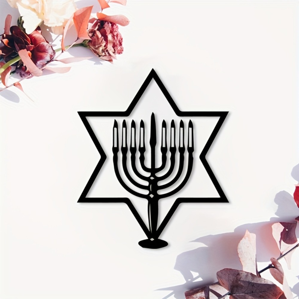Art & Craft Voucher Code - CIFBUY Metal Duvar Sanatı Menorah Davut