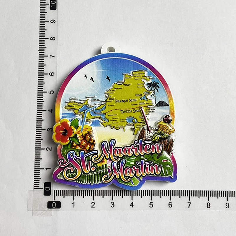 Art Craft Magnet - Saint Maarten Turist Hediyelik Eşya Ev