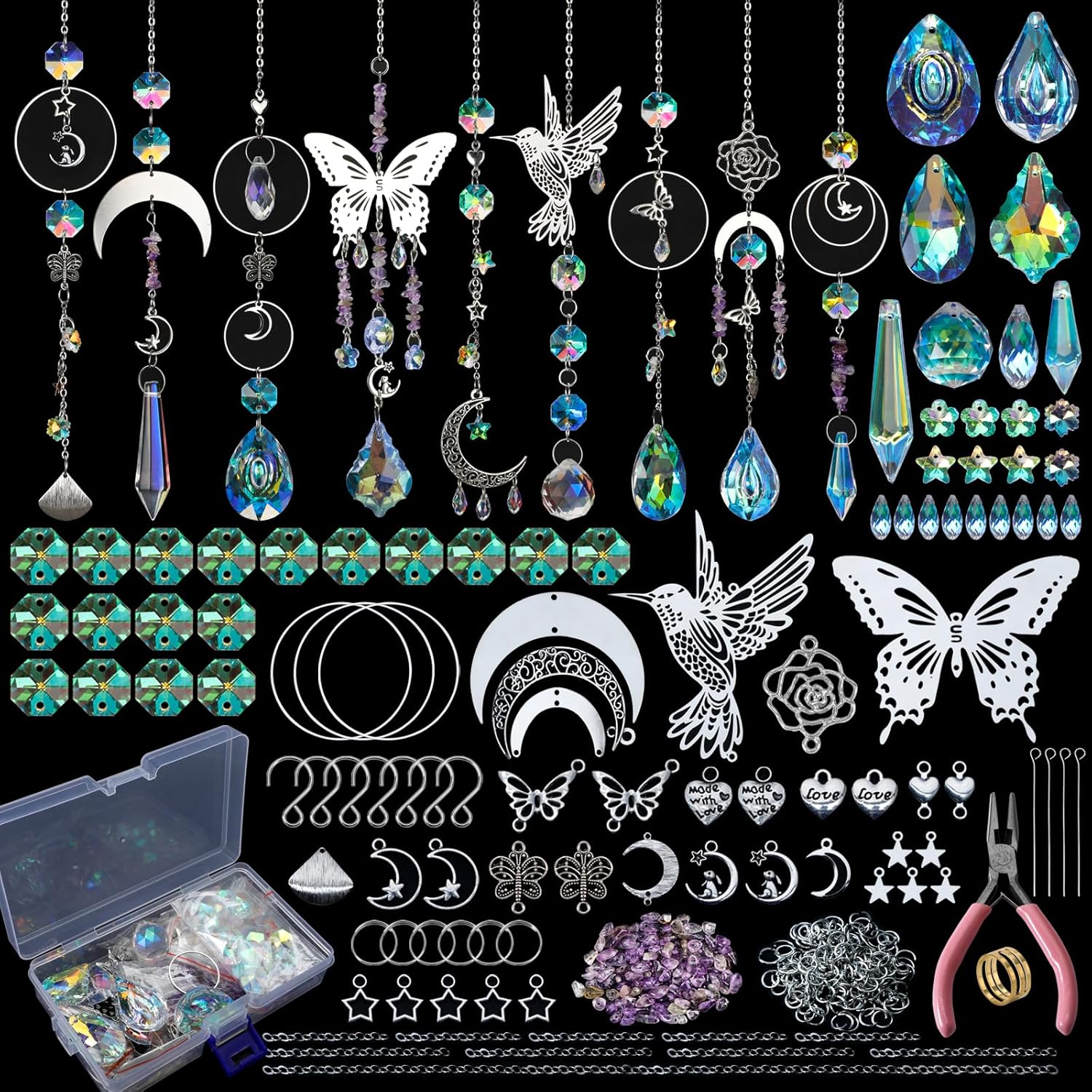 Art Craft For Christmas - DIY 400 adet SunCatchers Yapma Malzemeleri