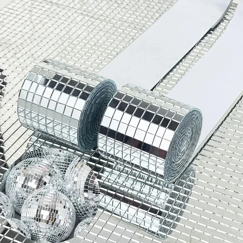 Art Craft Mirror - Kendinden Yapışkanlı Gerçek Cam Mini Kare