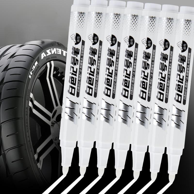 Art Craft Jumbo - 10 adet/kutu beyaz işaretleme kalemleri 2.0mm