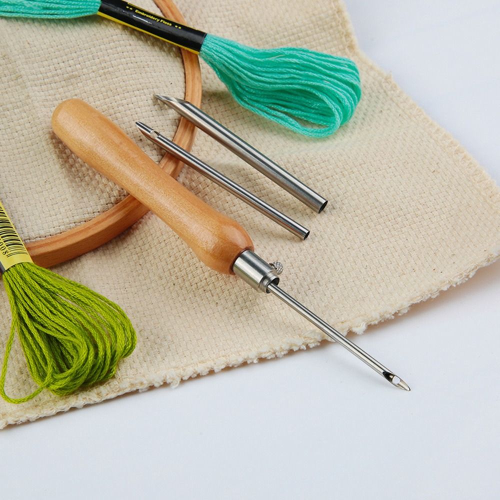 Punch Needle Kit - 5 adet 2.5mm/3.5mm/5mm delme iğnesi seti
