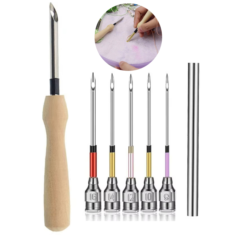 1 takım Punch İğne Seti Nakış  - Punch Needle Kit incelemesi ve fiyatı