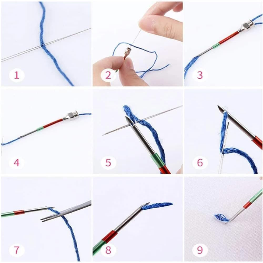 1 takım Punch İğne Seti Nakış  - Punch Needle Kit incelemesi ve fiyatı