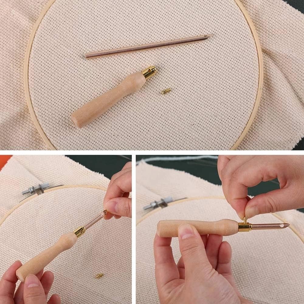 1 takım Punch İğne Seti Nakış  - Punch Needle Kit incelemesi ve fiyatı