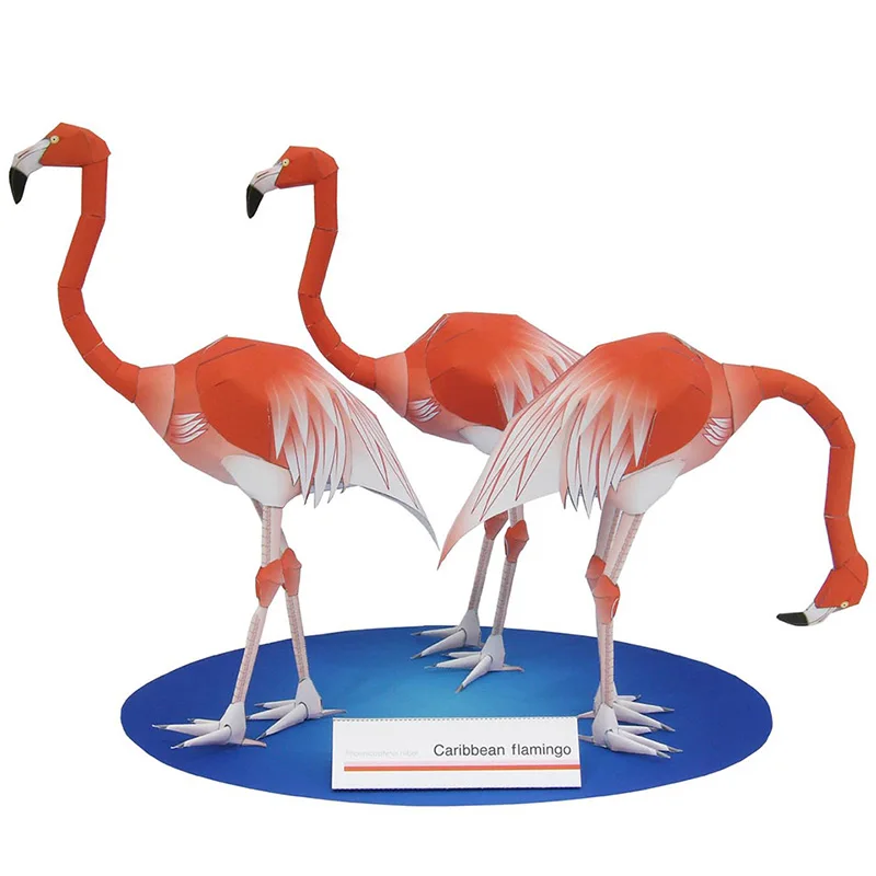 Karayip Flamingo Katlanır Üç K - Art Craft With Cardboard incelemesi ve fiyatı