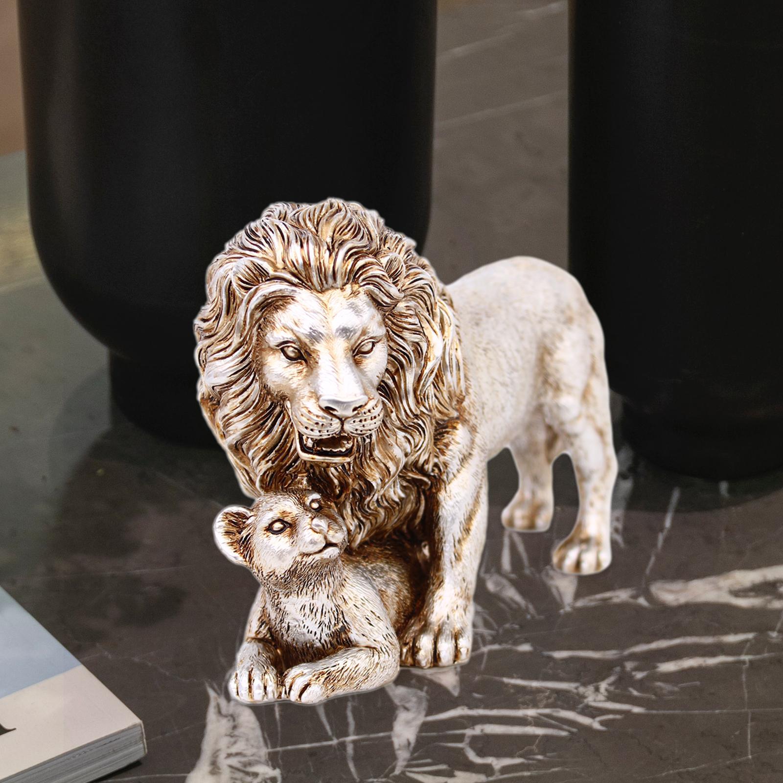 Aslan Heykeli Ev Dekorasyonu S - Art Craft Lion incelemesi ve fiyatı