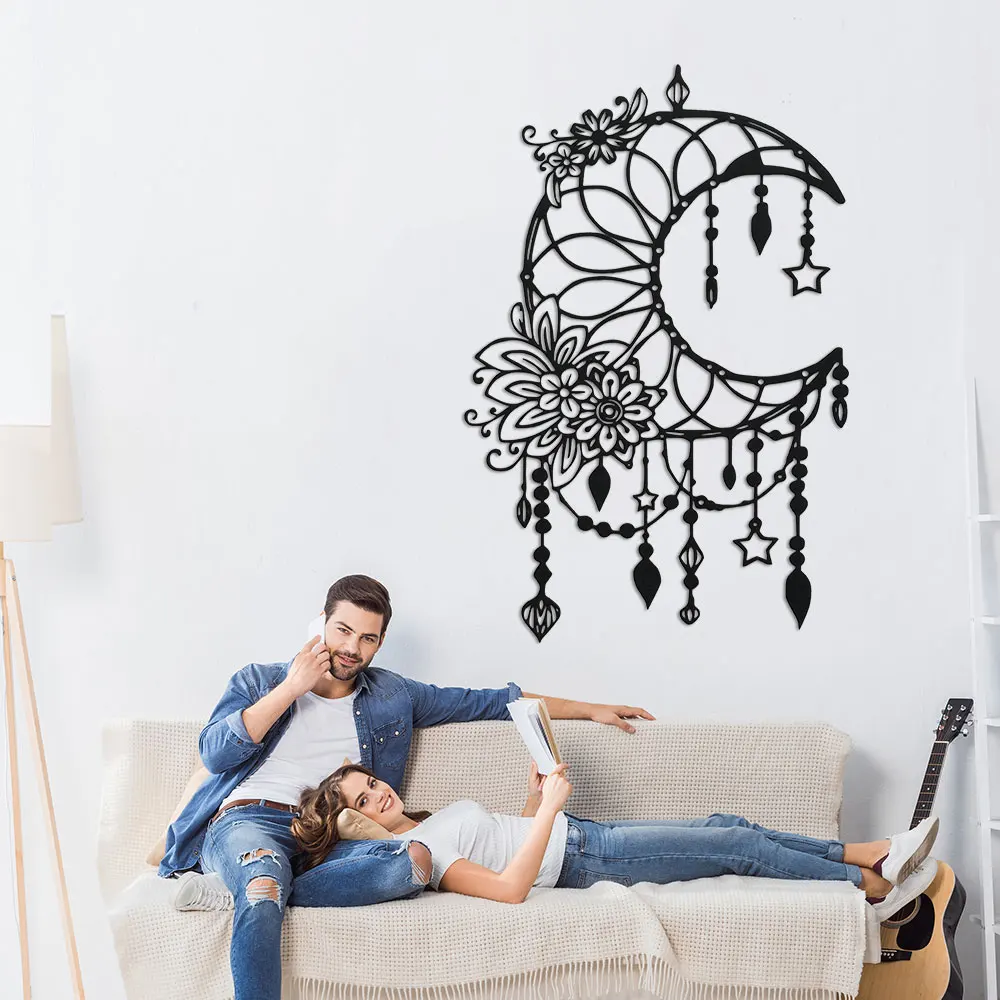 1 adet Zarif Gotik Ay ve Çiçek - Art Craft Cafe incelemesi ve fiyatı