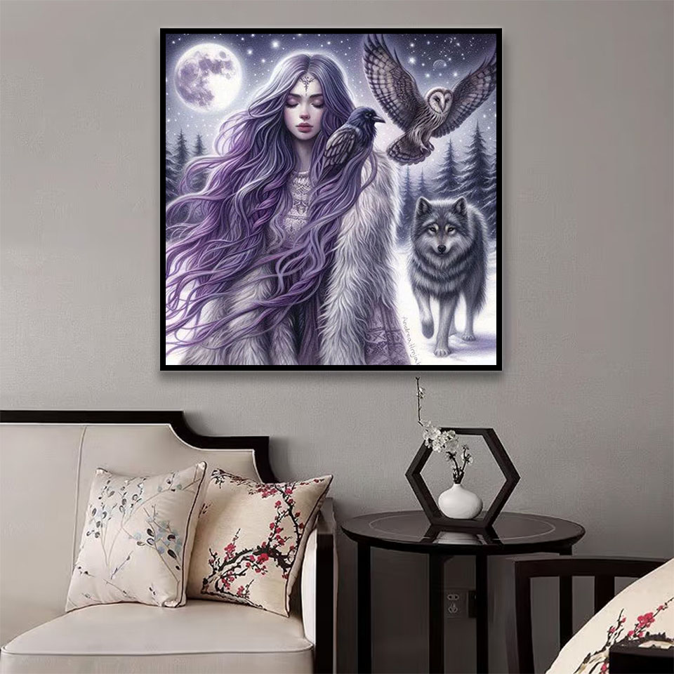 5D DIY Elmas Boyama: Kadın ve  - Art Craft Lion incelemesi ve fiyatı