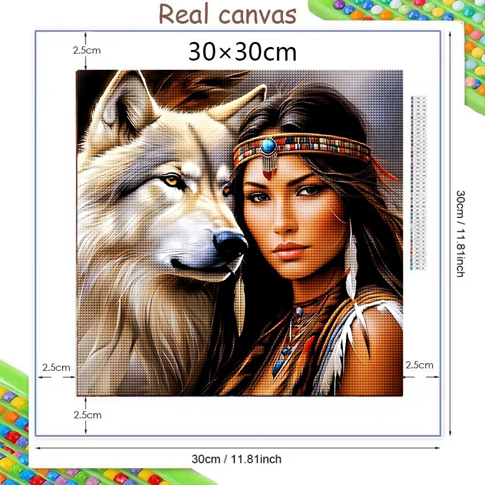 5D DIY Elmas Boyama: Kadın ve  - Art Craft Lion incelemesi ve fiyatı