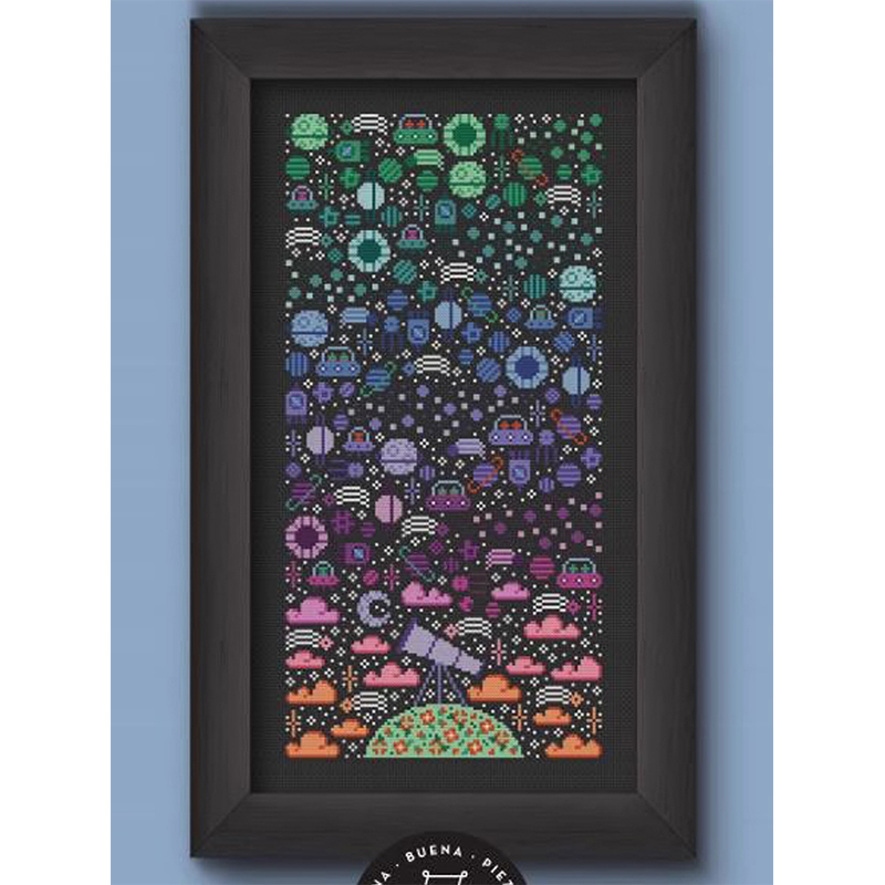 11165 çapraz dikiş kitleri nak - Punch Needle Kit incelemesi ve fiyatı
