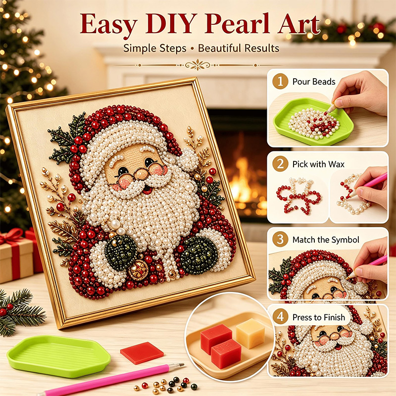 Noel İnci Elmas Boyama Seti 5d - Art Craft For Christmas incelemesi ve fiyatı