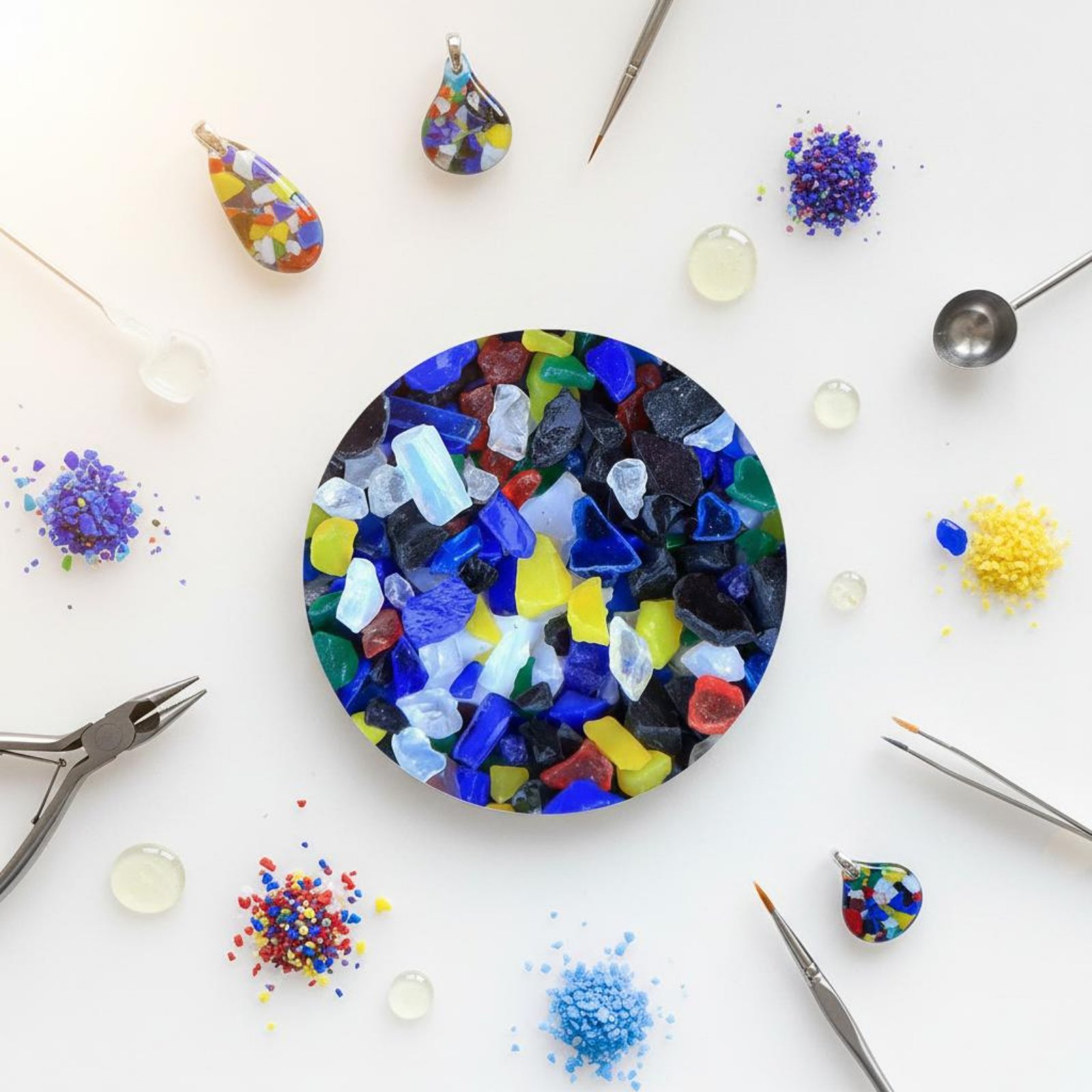 COE90 Fırınlanmış Cam Çok Renk - Art And Craft Studio incelemesi ve fiyatı