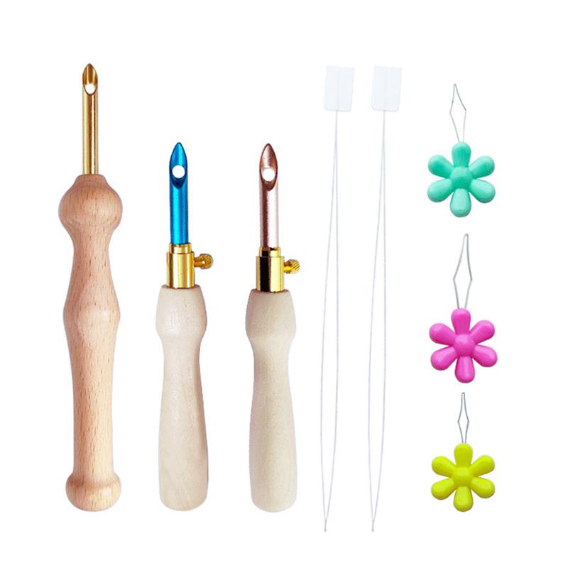 1-17 adet yumruk iğne aracı ki - Punch Needle Kit incelemesi ve fiyatı