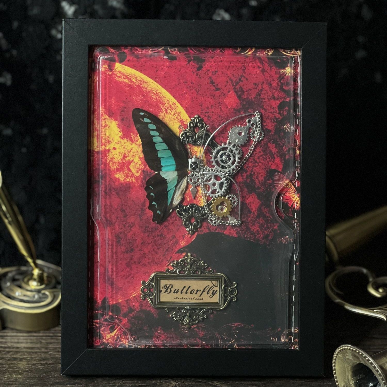 Steampunk Kelebek Çerçevesi DI - Art Craft Mirror incelemesi ve fiyatı