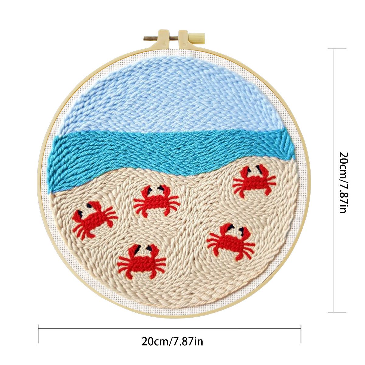20X20CM/7.87 inç Hayvan - Yeng - Punch Needle Kit incelemesi ve fiyatı