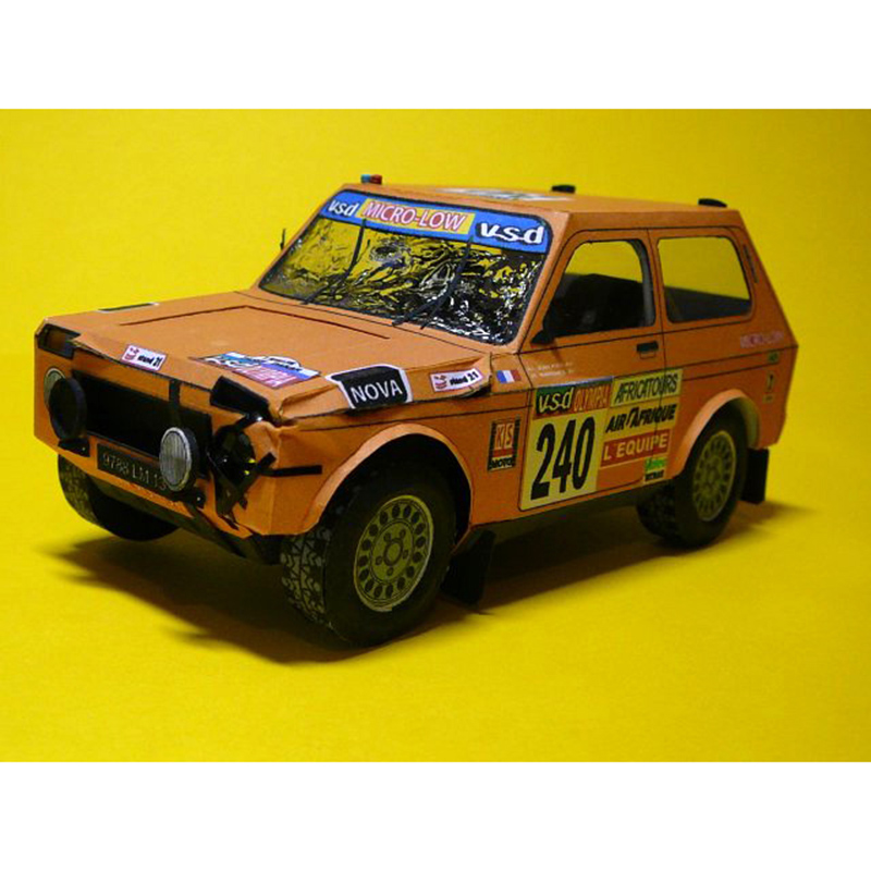 LADA NIVA 1985 1:32 Dakar rall - Art Craft With Cardboard incelemesi ve fiyatı