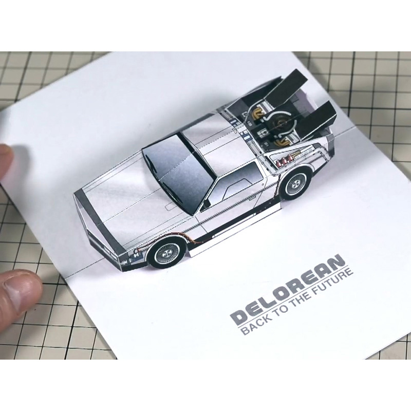 Geri gelecek POP-UP kartı DMC- - Art Craft With Cardboard incelemesi ve fiyatı