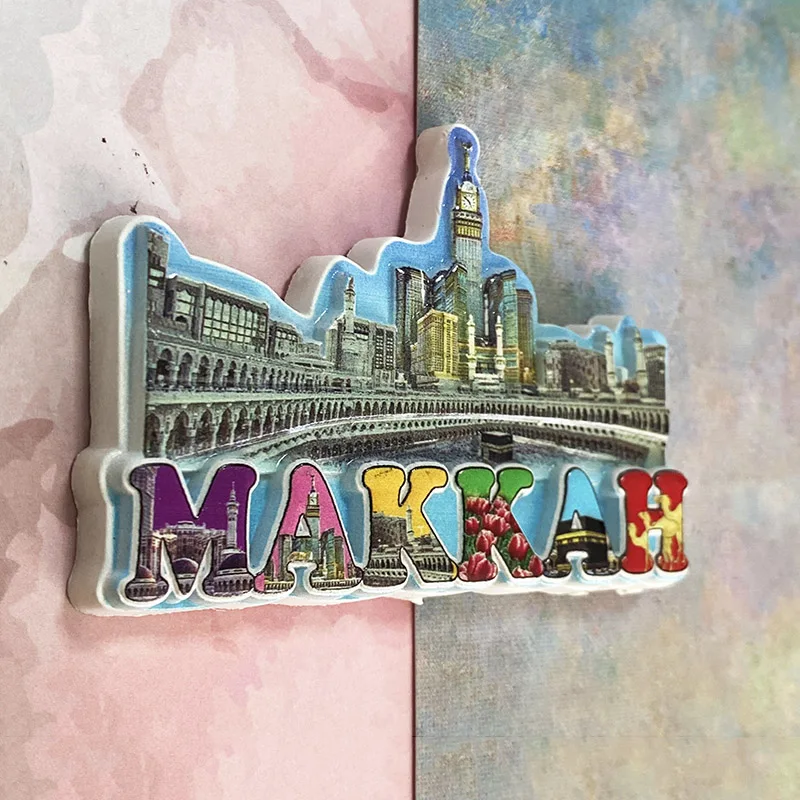 Mekke 3D buzdolabı mıknatısı T - Art Craft Magnet incelemesi ve fiyatı