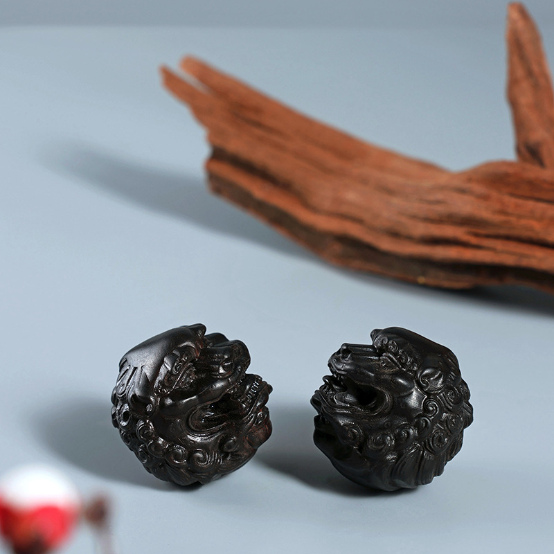 Çin Siyah Sandal Ağacı Oymalı  - Art Craft Lion incelemesi ve fiyatı