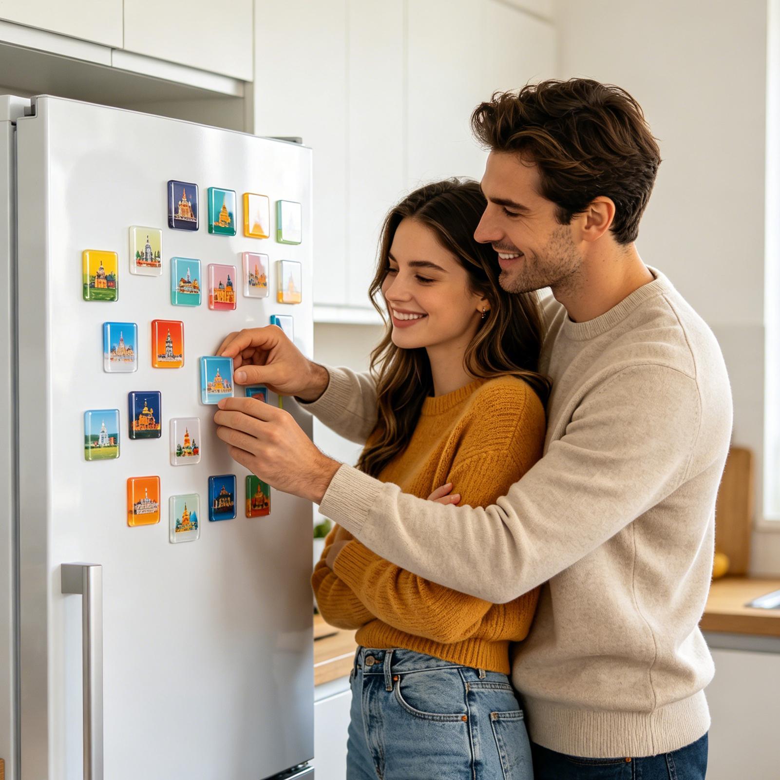 Kare Akrilik DIY Buzdolabı Mık - Art Craft Magnet incelemesi ve fiyatı