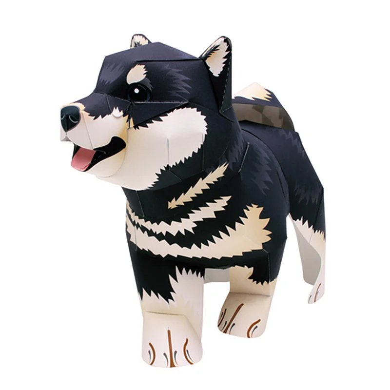 Siyah Shiba Inu Köpek El Yapım - Art Craft With Cardboard incelemesi ve fiyatı