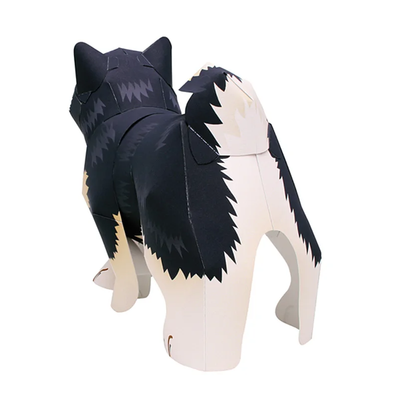 Siyah Shiba Inu Köpek El Yapım - Art Craft With Cardboard incelemesi ve fiyatı