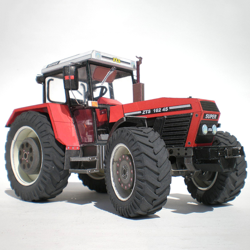 Zetor 162 45 traktör 1:32 çek  - Art Craft With Cardboard incelemesi ve fiyatı