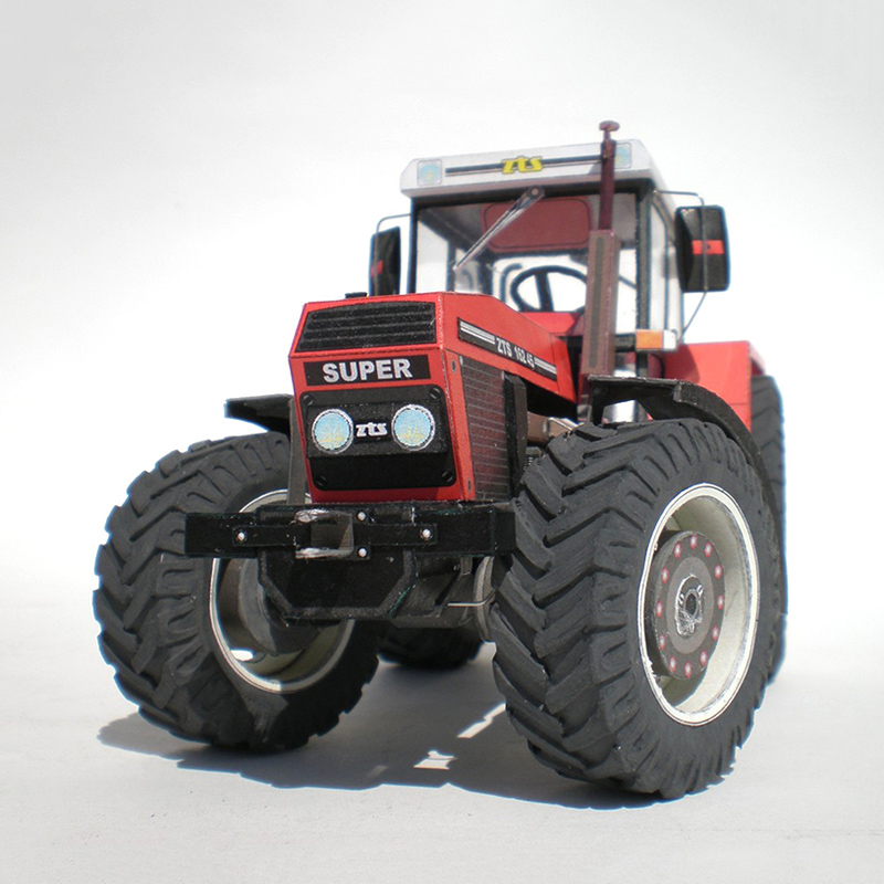 Zetor 162 45 traktör 1:32 çek  - Art Craft With Cardboard incelemesi ve fiyatı