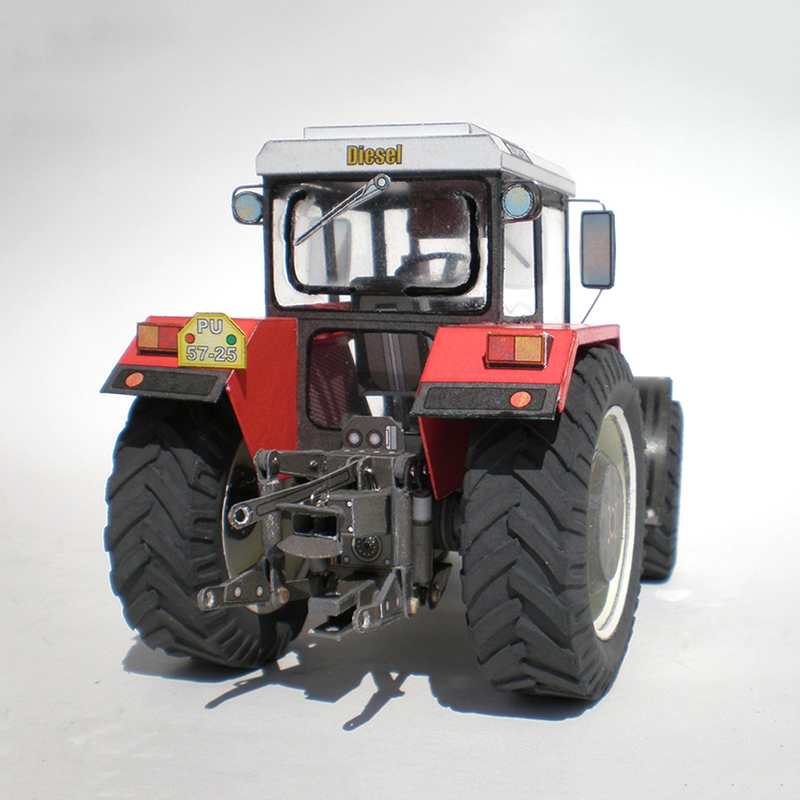 Zetor 162 45 traktör 1:32 çek  - Art Craft With Cardboard incelemesi ve fiyatı