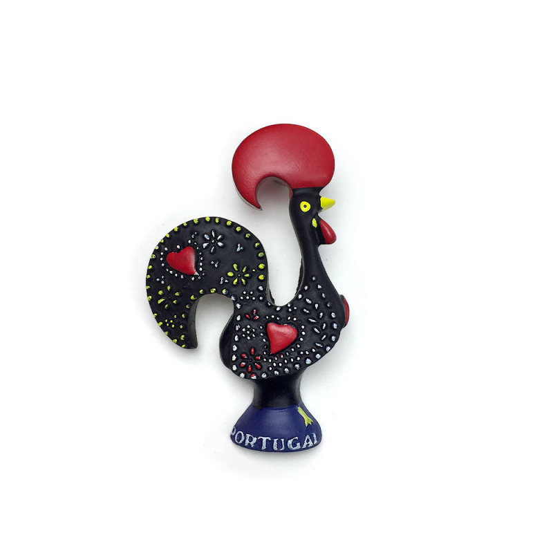 3D Portekiz Gallic Rooster Man - Art Craft Magnet incelemesi ve fiyatı
