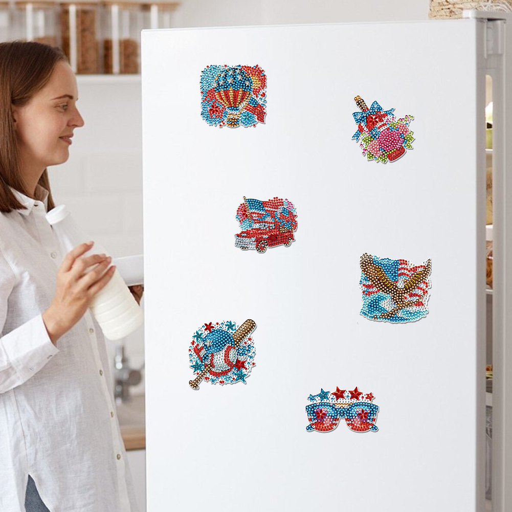 6 adet elmas sanat buzdolabı m - Art Craft Magnet incelemesi ve fiyatı