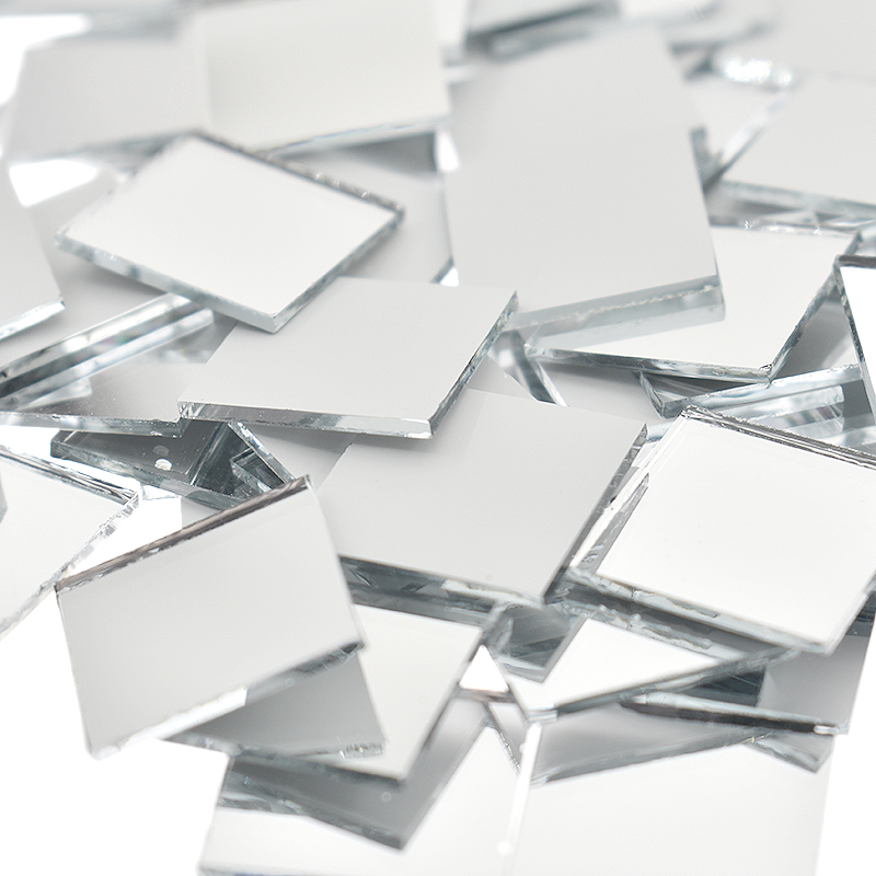 YENI Iyi 500 Adet 10x10mm/15x1 - Art Craft Mirror incelemesi ve fiyatı