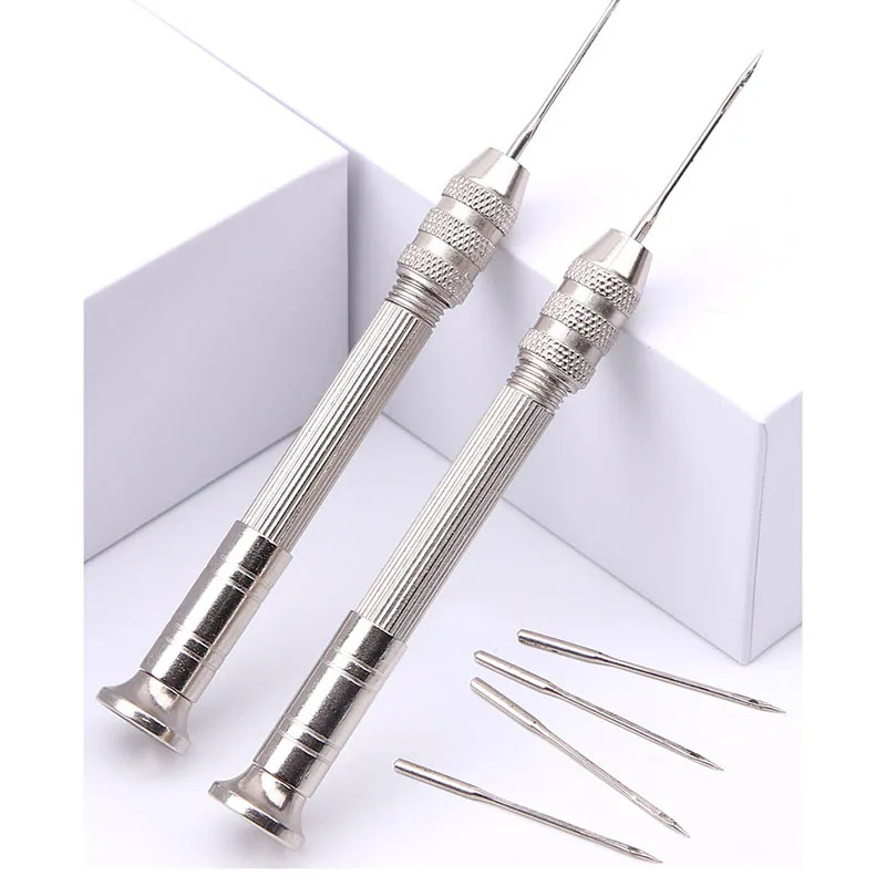 5 adet deri dikiş Awl seti aya - Punch Needle Kit incelemesi ve fiyatı