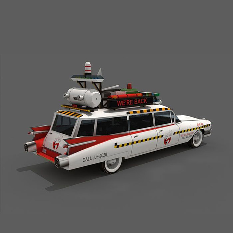 Ghostbusters araba Ecto-1A 1:2 - Art Craft With Cardboard incelemesi ve fiyatı