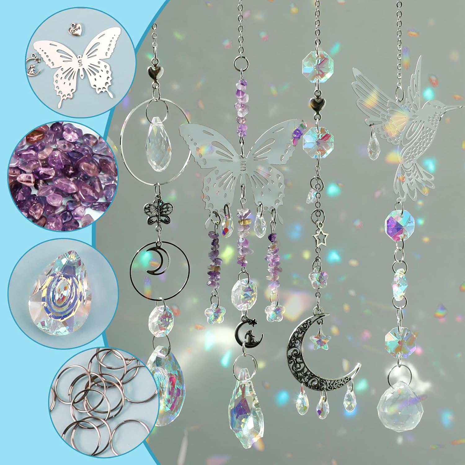 DIY 400 adet SunCatchers Yapma - Art Craft For Christmas incelemesi ve fiyatı
