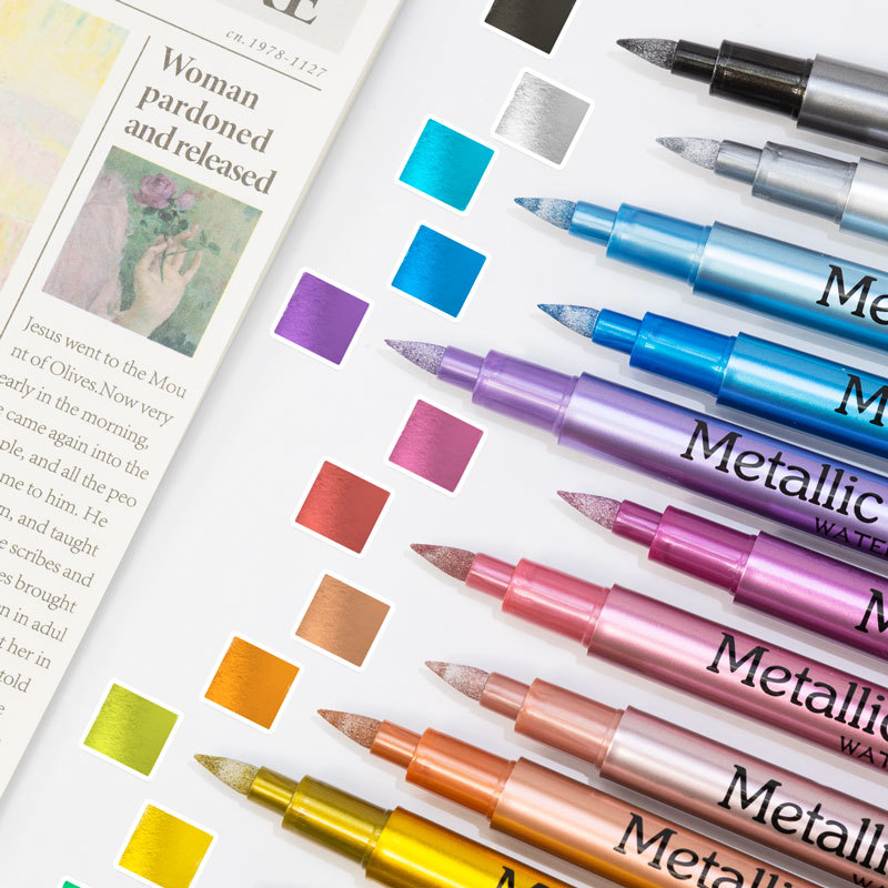 1 adet Renkler Metalik Su Geçi - Copic Marker Sketch incelemesi ve fiyatı
