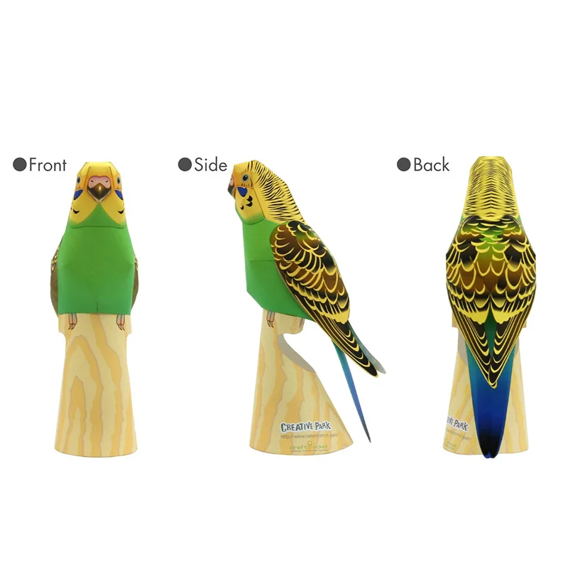 Muhabbet kuşu Papağan Kuş El Y - Art Craft With Cardboard incelemesi ve fiyatı