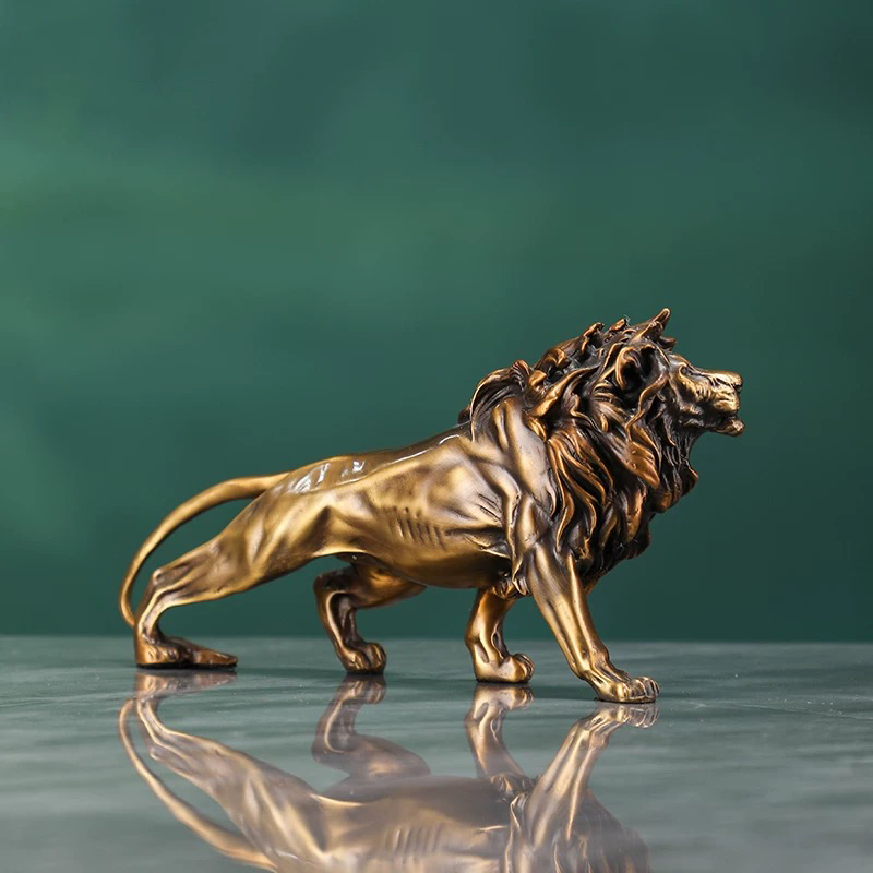 Bakır Aslan Heykel Süsleme, Pi - Art Craft Lion incelemesi ve fiyatı