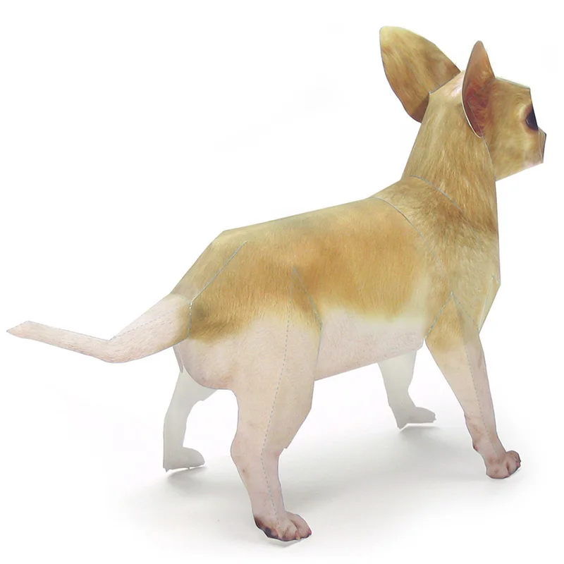 Chihuahua Köpek Origami Sanat  - Art Craft With Cardboard incelemesi ve fiyatı
