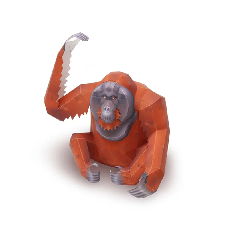 Orangutan Goril Origami Sanatı - Art Craft With Cardboard incelemesi ve fiyatı