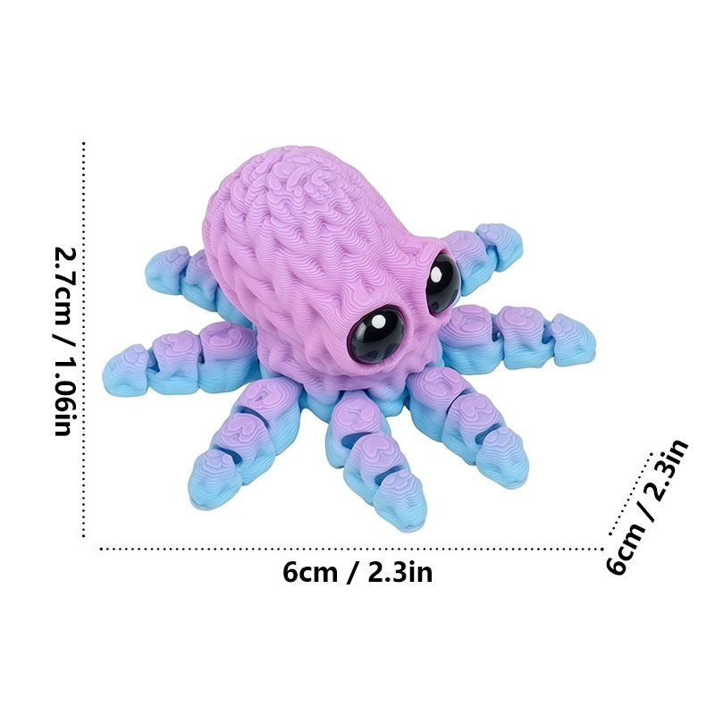 Sevimli 3D Baskılı Ahtapot Buz - Art Craft Magnet incelemesi ve fiyatı