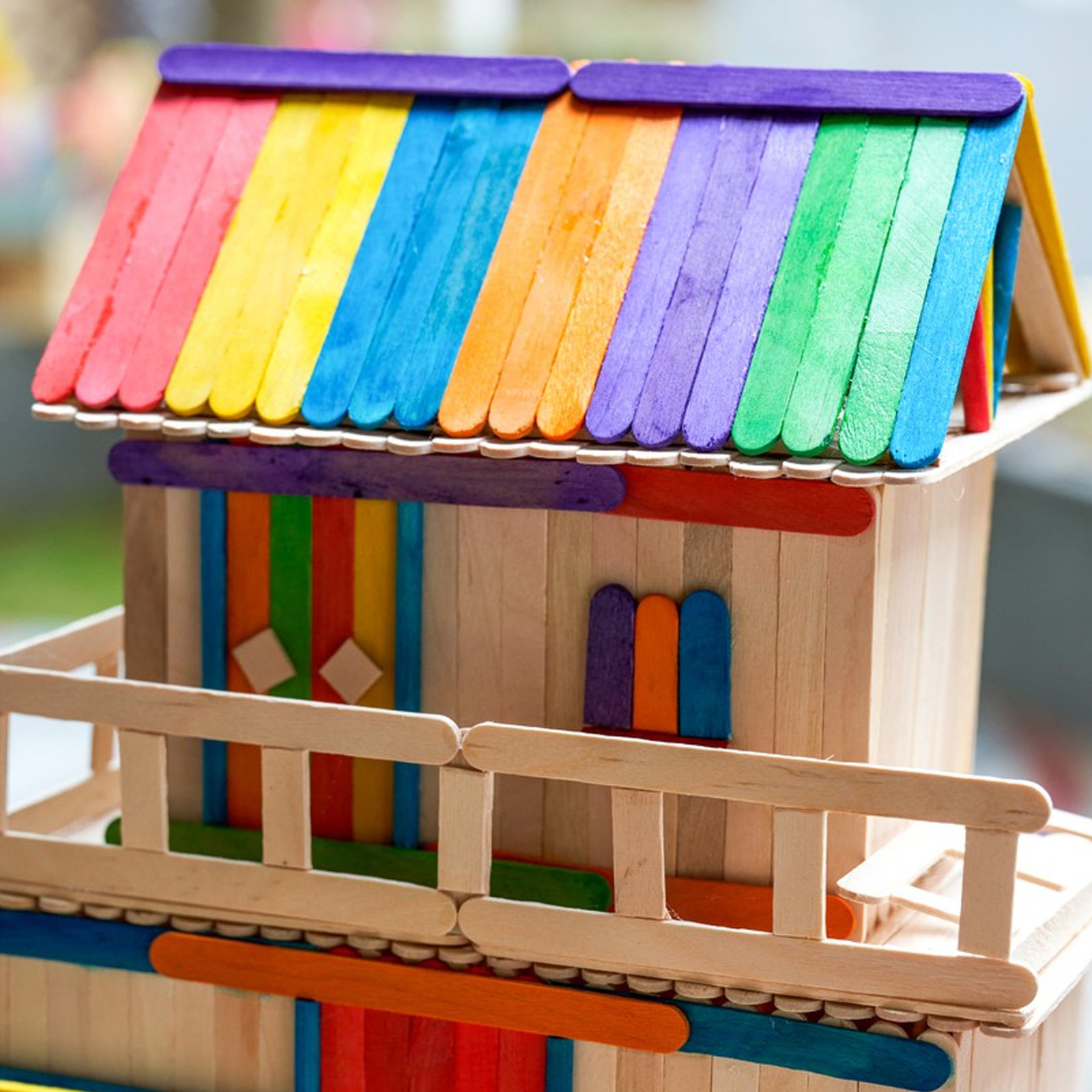 200 Adet Canlı Renkli Ahşap Bu - Art Craft Jumbo incelemesi ve fiyatı