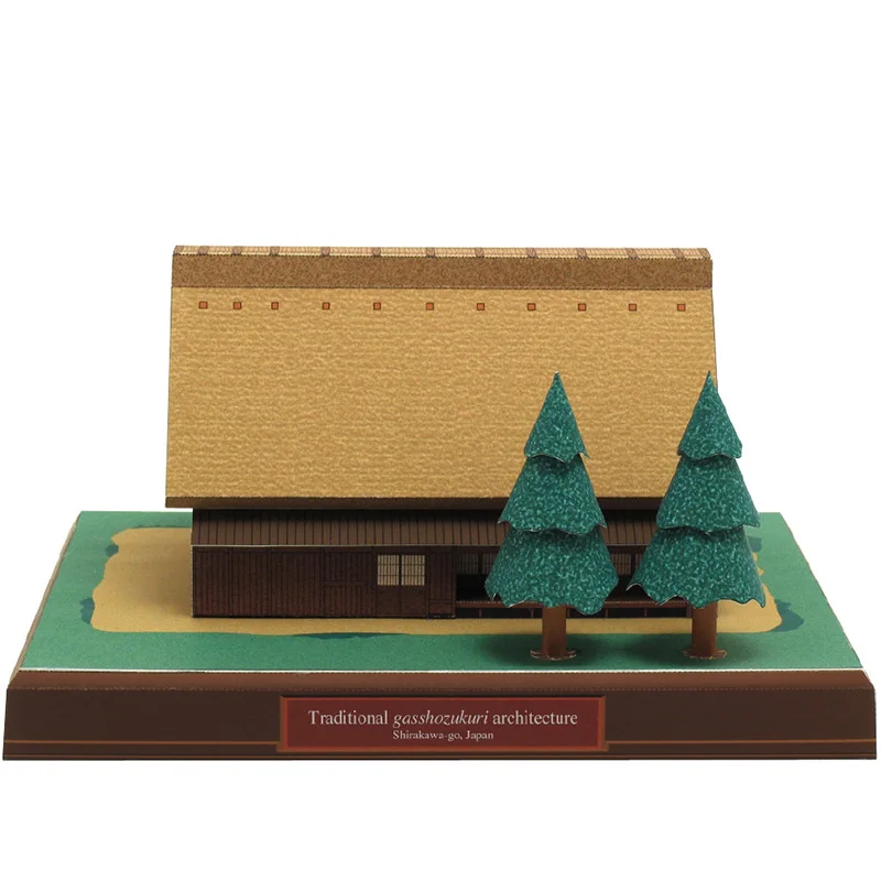 Japonya Yazlık Gasshozukuri Mi - Art Craft With Cardboard incelemesi ve fiyatı